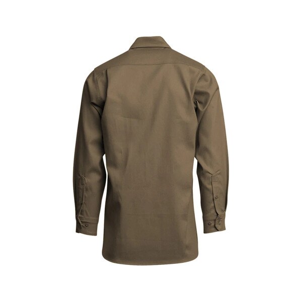 LAPCO 6oz Gold Label Uniform Shirt in Khaki